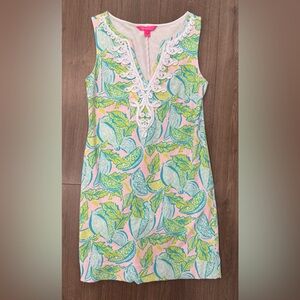 Lilly Pulitzer V Neck Cotton Dress
